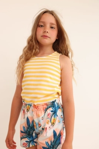 T-shirt Twinkle Yellow stripes