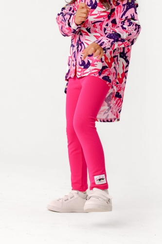 Legginsy Raspberry French Terry  