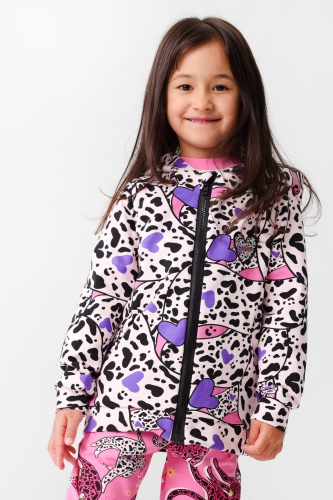 Bluza na zamek z kapturem Cats cents