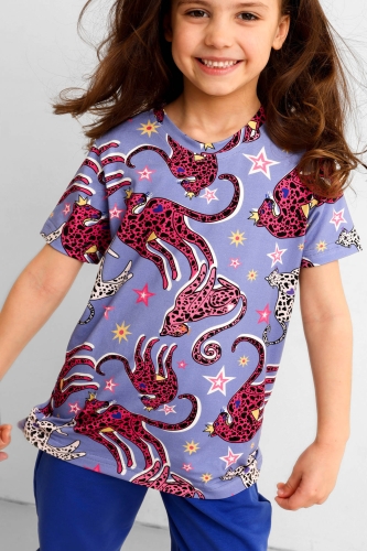 T-shirt Classic Comfort  - Cats Sky