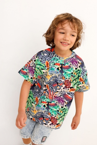 T-shirt Hedwi Wild Eden White