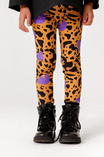 Legginsy Wild Dot French Terry  