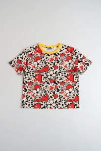 T-shirt damski Dove - Love Dots