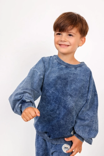 Bluza LAZY - ACID BLUE