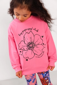Bluza Regular - Pinky Flower