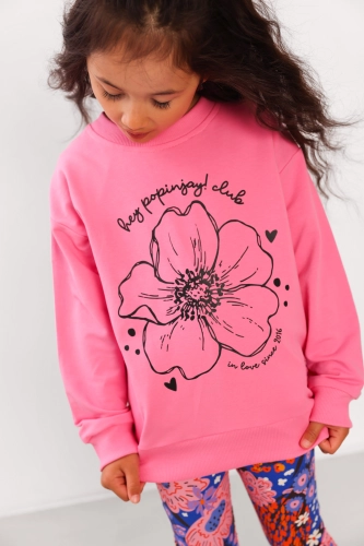 Bluza Regular - Pinky Flower