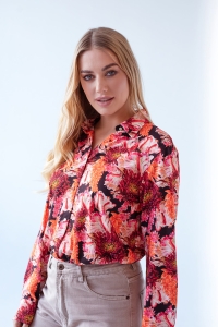 Koszula Diana Red Tulips