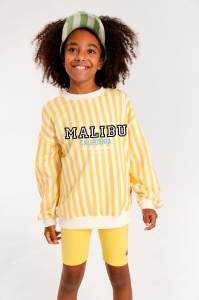 Bluza Lazy Yellow Stripes